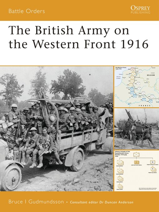 Title details for The British Army on the Western Front 1916 by Bruce Gudmundsson - Available